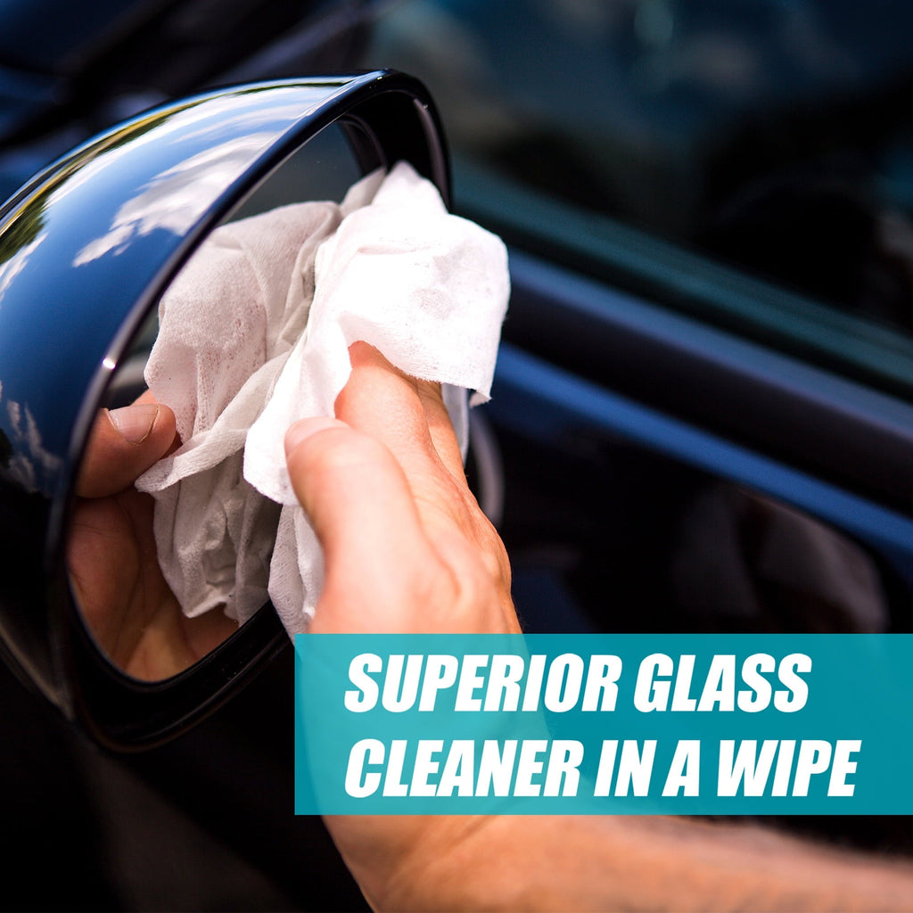 Invisible Glass Premium Glass Cleaning Wipes, 28 Count
