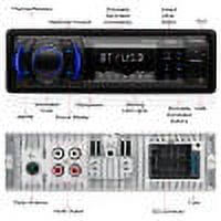Restored Premium Boss Audio Systems Bluetooth, USB, Auxin, No CD DVD, AM/FM Radio (Refurbished)