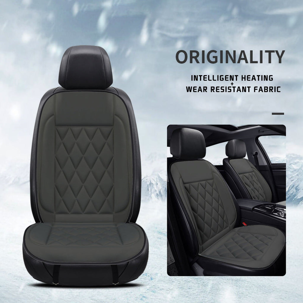EQWLJWE Car Heating Seat Cushion Chair Cushion Auto Seat Cushion for Full Back and Seat, Comfort Seat Car Cushion Front Chair Pad, Seat Cushion for Car Seat Clearance