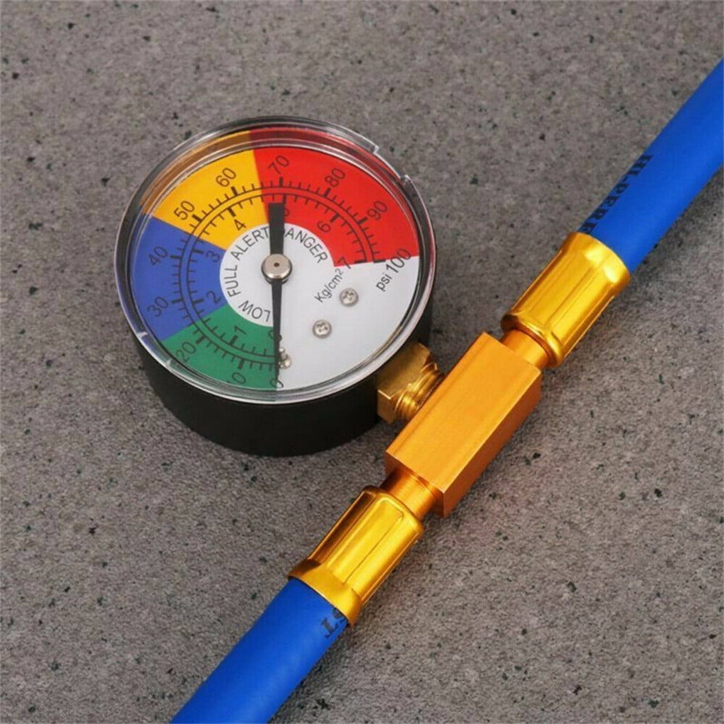 Daiosportswear Clearance Car R134A A/C Air Conditioning Refrigerant Recharge Hoses Tool with Gauge Tube
