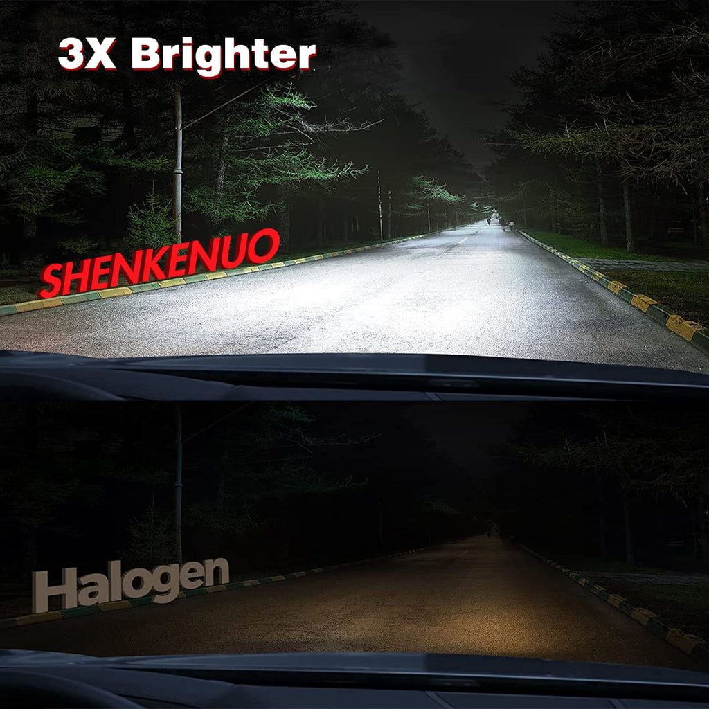 2x H6M LED ATV Headlight Bulb For Honda Suzuki Kawasaki Yamaha 6000K 40W White