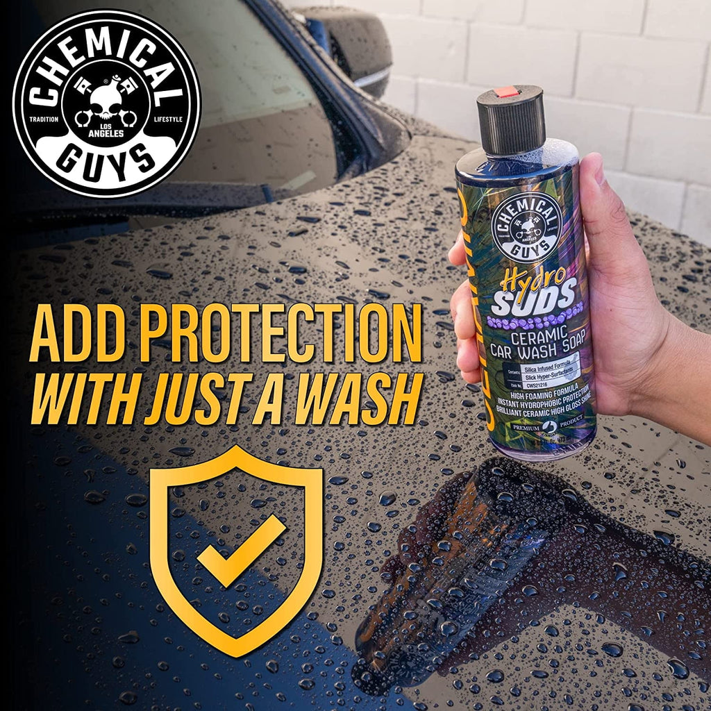 Chemical Guys Hydrosuds High-Gloss Hyper Foaming SiO2 Ceramic Car Wash Soap