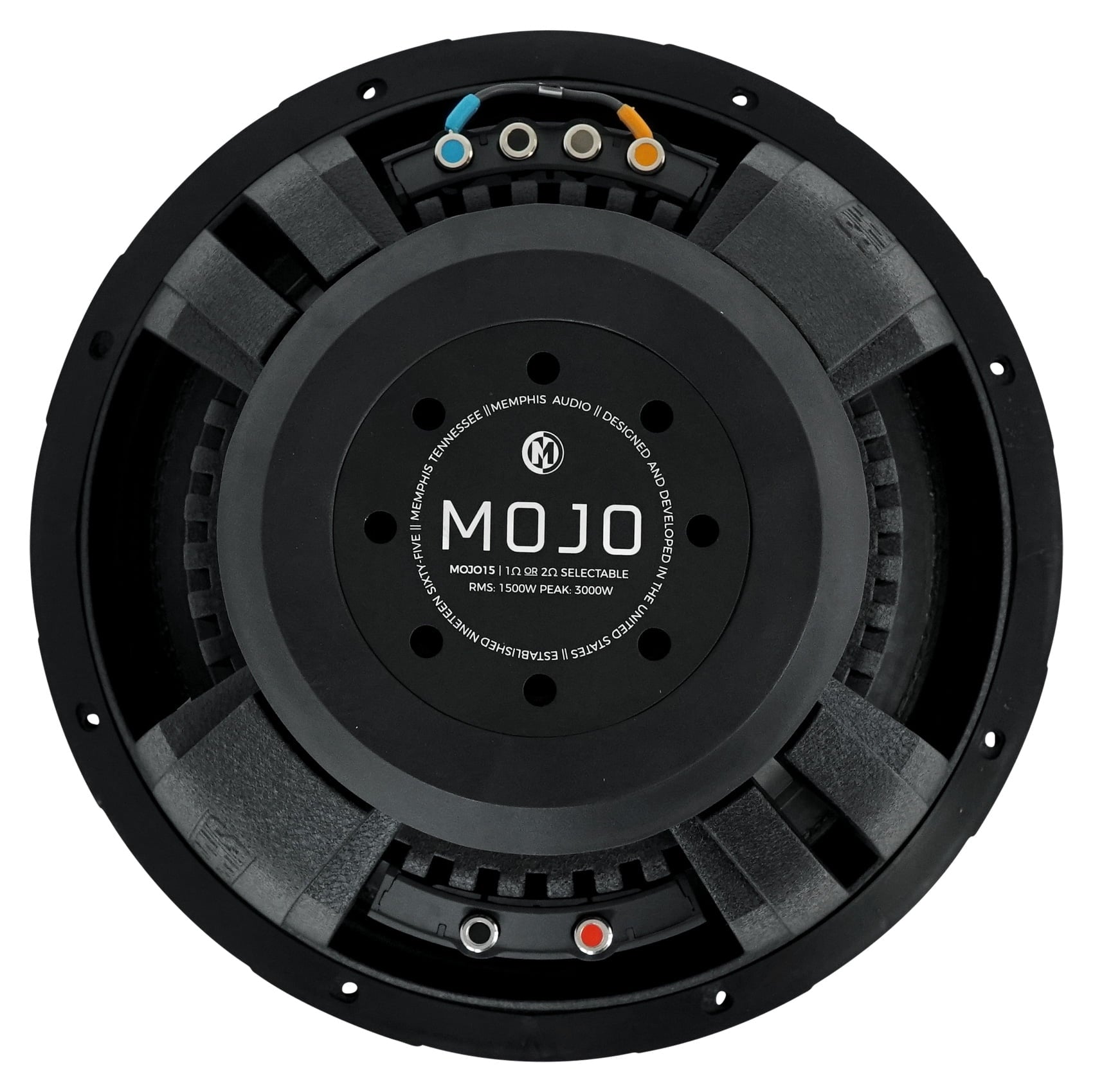 2 Memphis Audio MOJO 1512 15" 3000 Watt Competition Car Subwoofers Subs MOJO1512