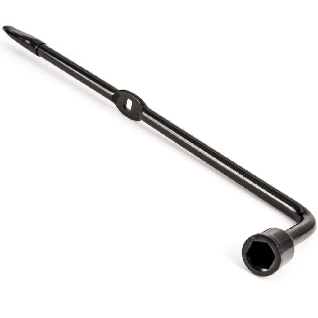 Red Hound Auto 03-07 Compatible with F250 F350 F450 F550 SuperDuty Spare Tire Lug Wrench Replacement for Jack