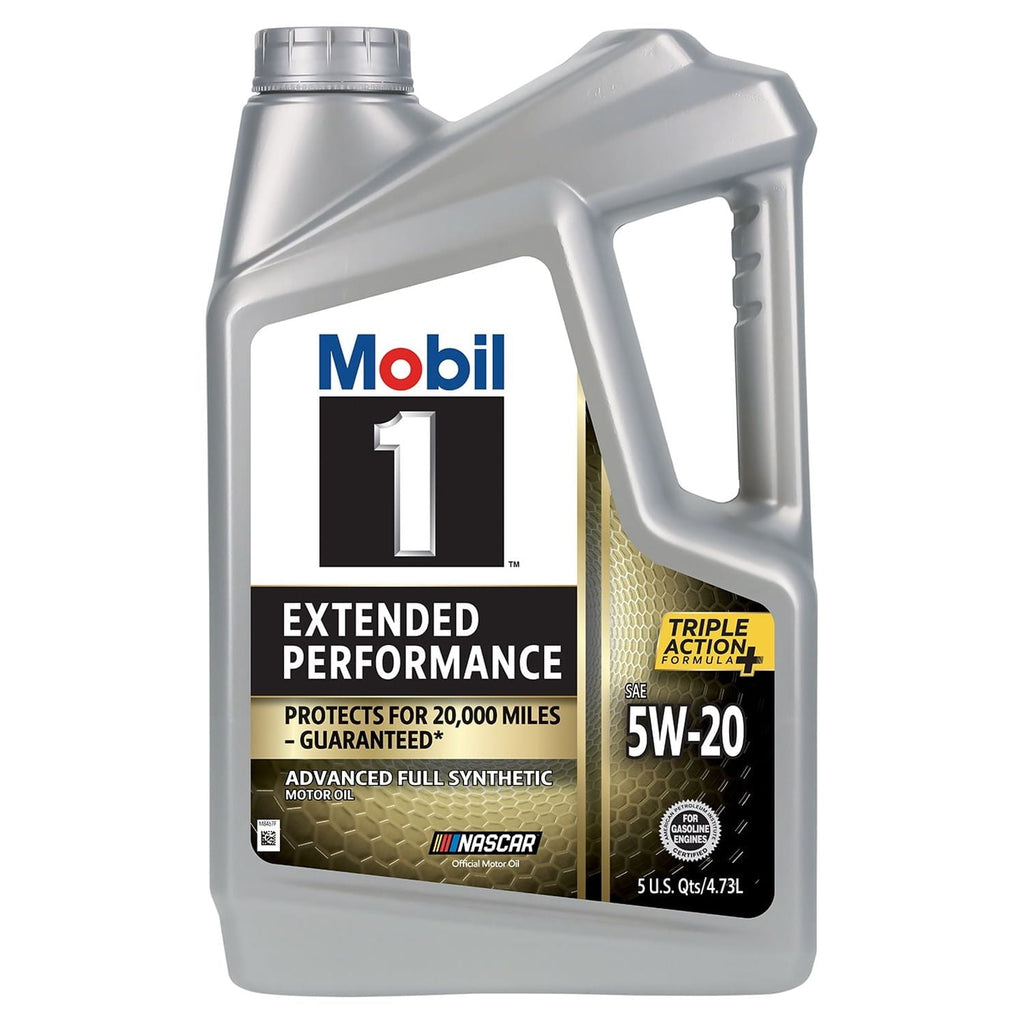 Mobil 1 Extended Performance Full Synthetic Motor Oil 5W-20, 5 qt
