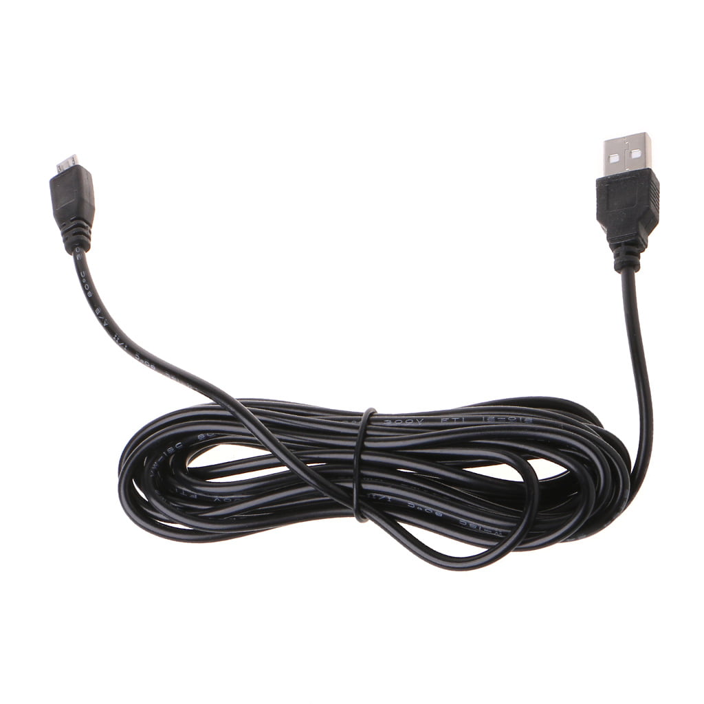 OOKWE Output 5V/2A Mini Micro USB Power Cable 3.5m Dash Cam Video Recorder Power Cord