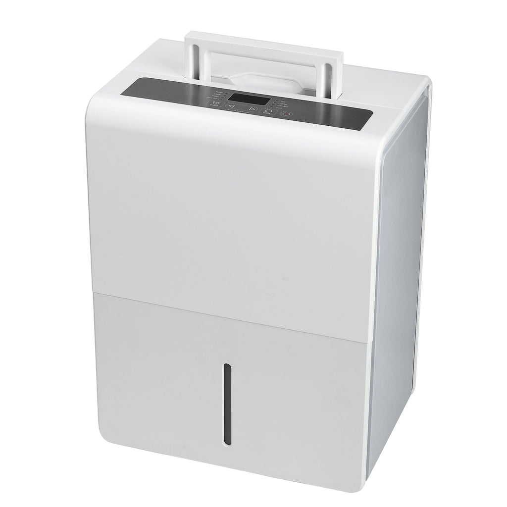 TCL 50 Pint Smart Dehumidifier with Pump, White, W50D9P2