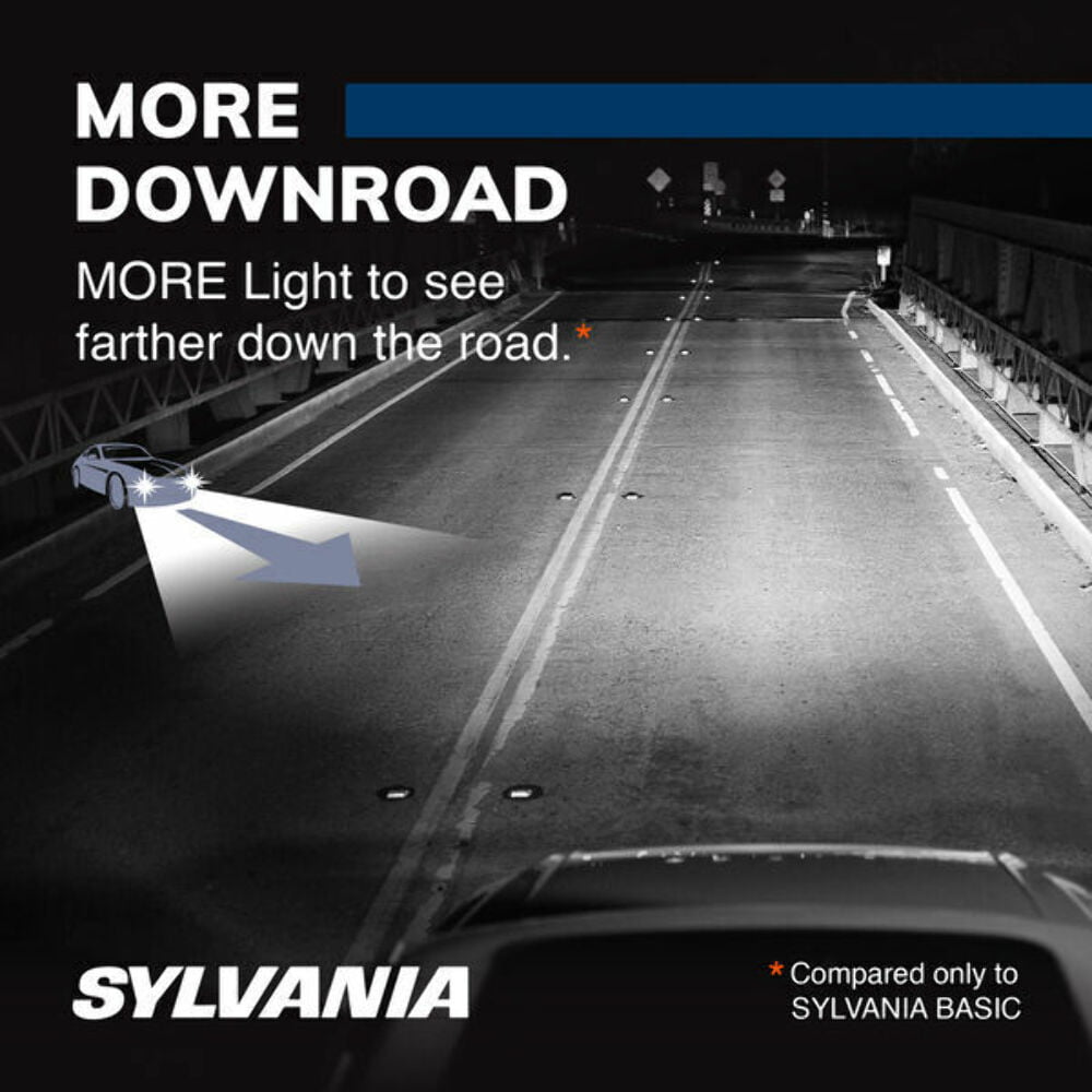 SYLVANIA 9006XS SilverStar High Performance Halogen Headlight Bulb, (Pack of 2)