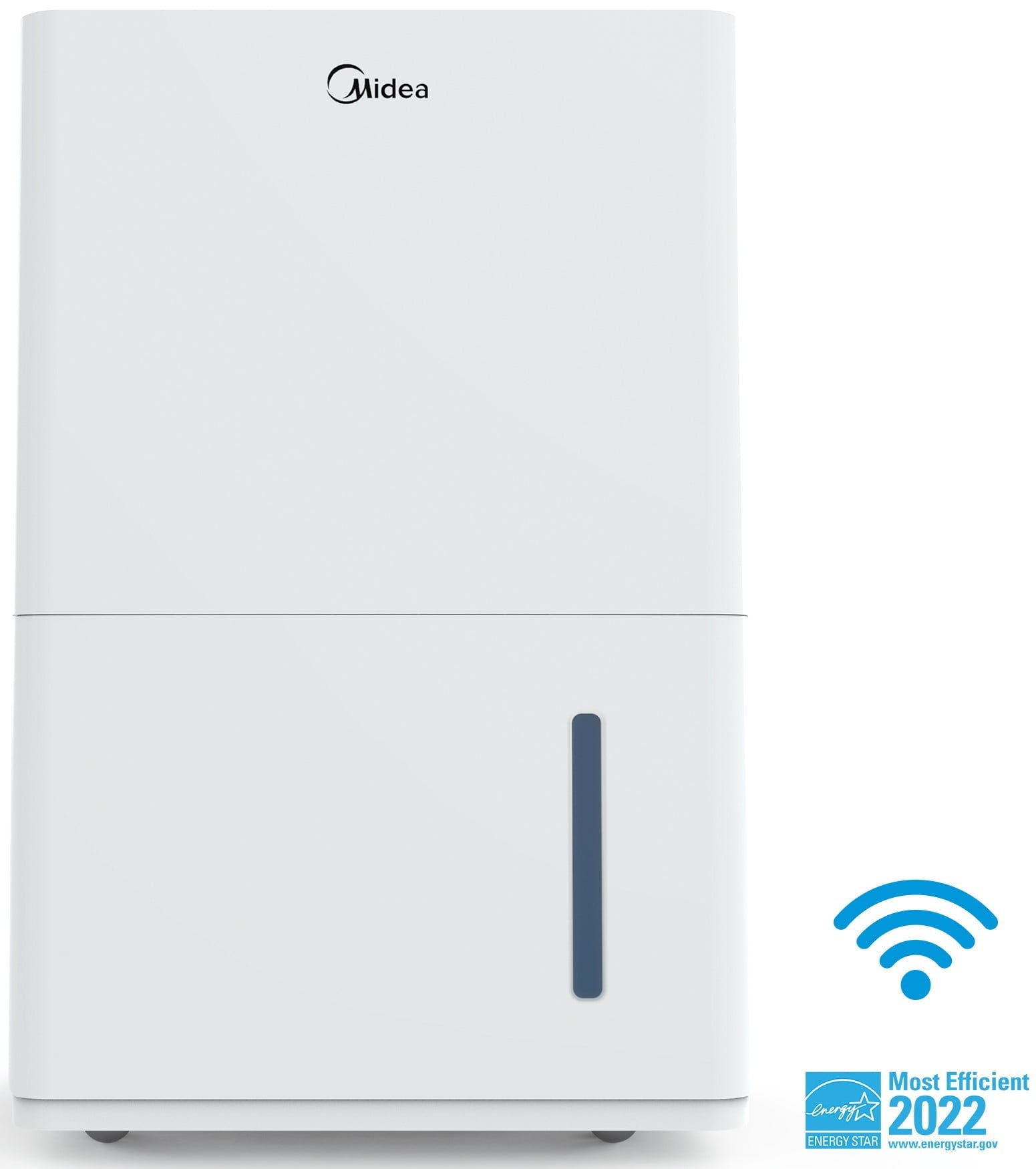 Restored Midea 35-Pint Energy Star Smart Dehumidifier for Very Damp Rooms, White, MAD35S1WWT (Refurbished)