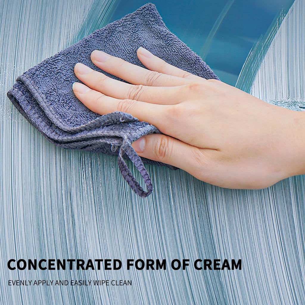 Car Glass Oil Film Cleaner, Glass Film Removal Cream,Popular Car Oil Film Cleaning Emulsion, Windshield Oil Film Stain Removal, Wiper Oil Film Cleaning Agent 150ml