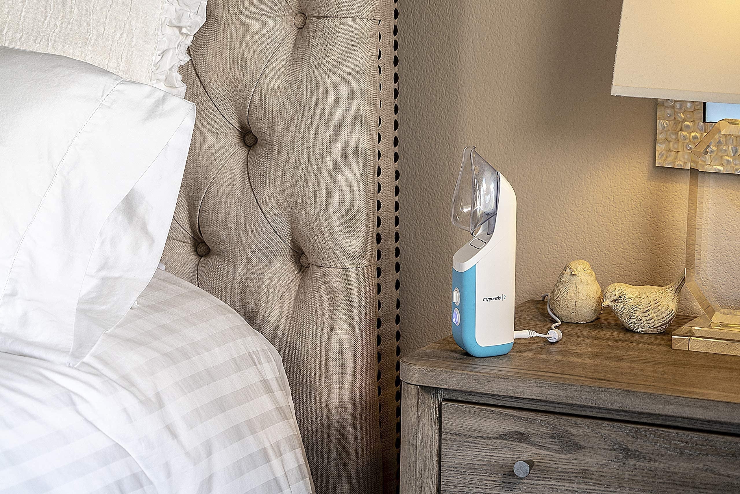 Mypurmist 2 Ultrapure Personal Handheld Vaporizer and Humidifier (Plug-in), and Steam Inhaler
