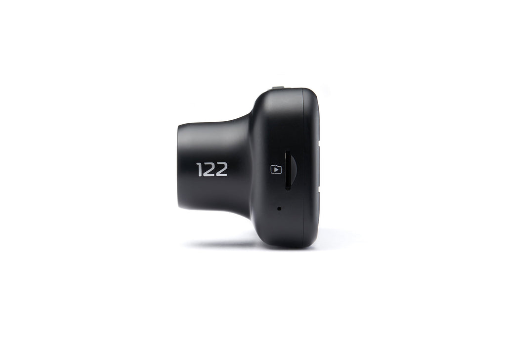 Nextbase DVR122 Compact Dash Cam in Black 122-720p HD 30 FPS HD IPS Screen, 5 Layer Lens, Intelligent Parking Mode, Loop Recording, Click and Go PRO, Night Vision, 0.90 lbs assembled.
