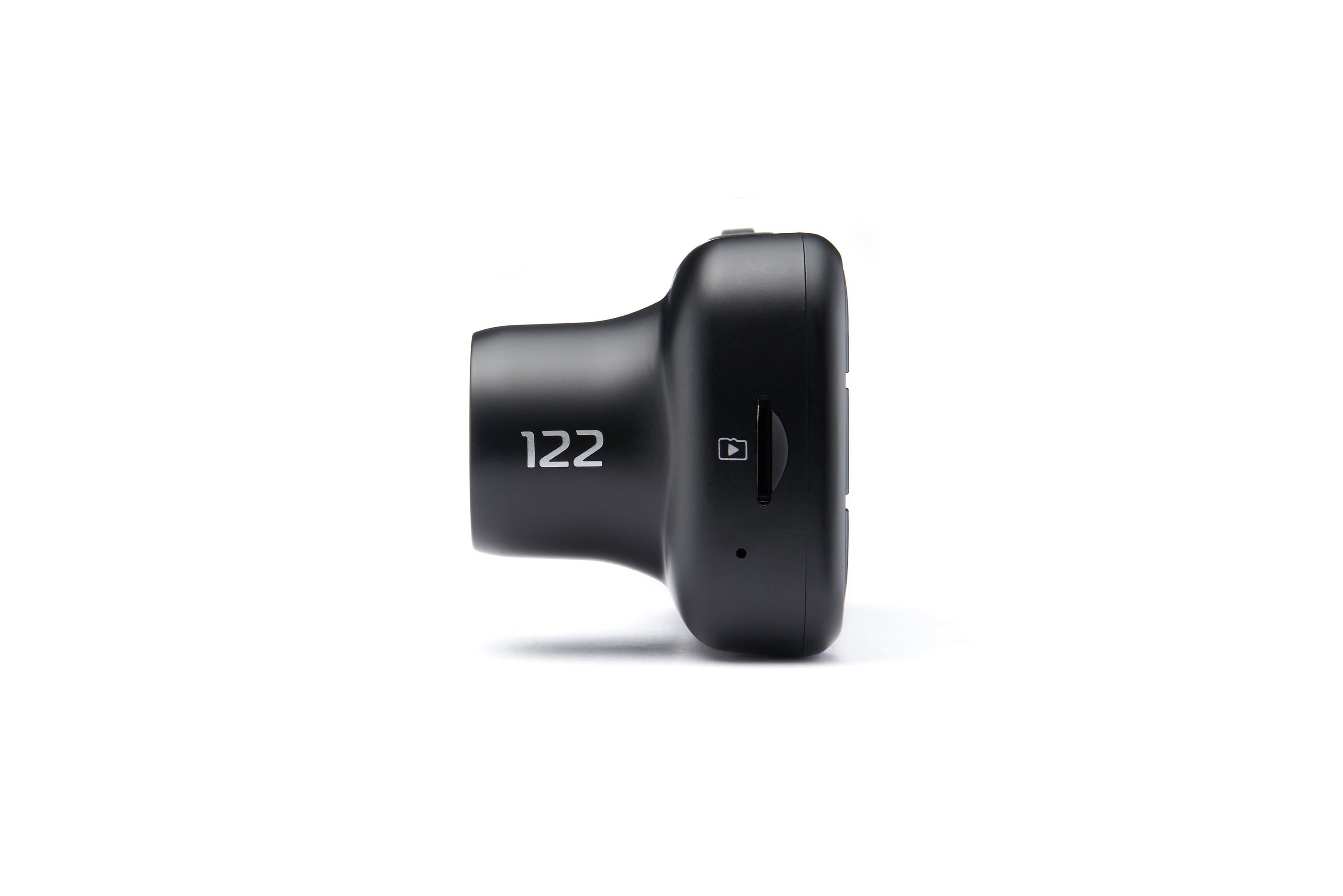 Nextbase DVR122 Compact Dash Cam in Black 122-720p HD 30 FPS HD IPS Screen, 5 Layer Lens, Intelligent Parking Mode, Loop Recording, Click and Go PRO, Night Vision, 0.90 lbs assembled.