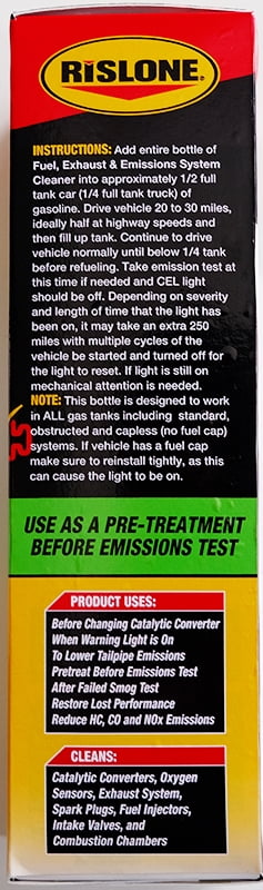 Rislone 4720 Cat Complete Fuel, Exhaust & Emissions System Cleaner, 16.9 oz