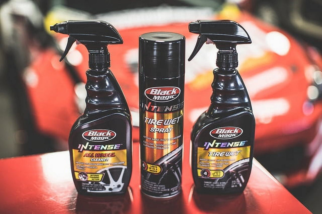Black Magic Intense Tire Wet Aerosol 17oz. Tire Shine - 120079