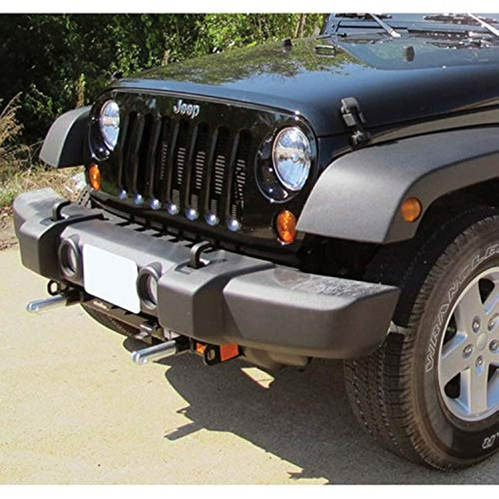 Blue Ox Towing Baseplate For Jeep Wrangler Unlimited JK w/ Standard Bumper Fits select: 2015 JEEP WRANGLER UNLIMITED SPORT, 2012-2014 JEEP WRANGLER SPORT