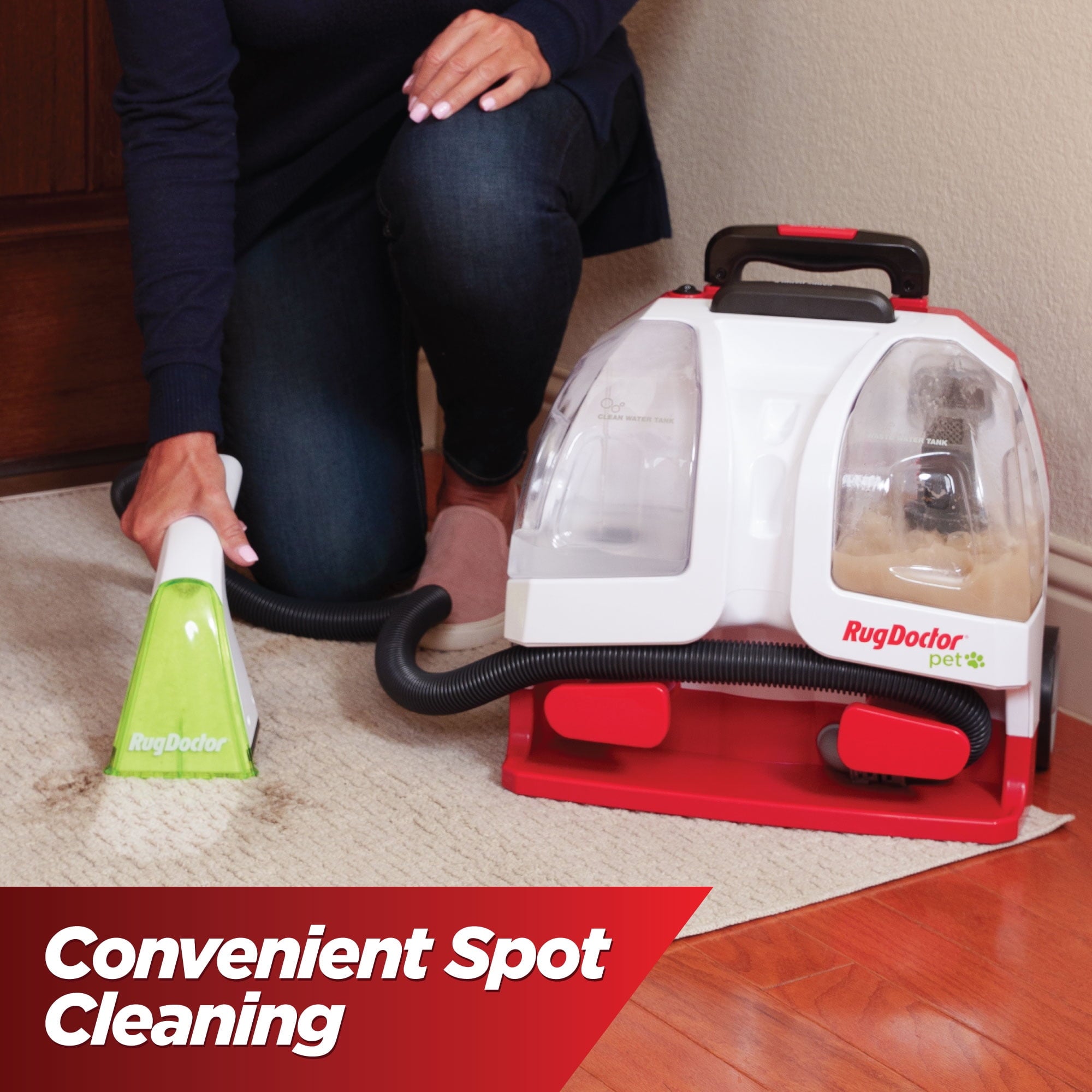 Rug Doctor Professional Grade Pet Portable Spot Carpet Cleaner