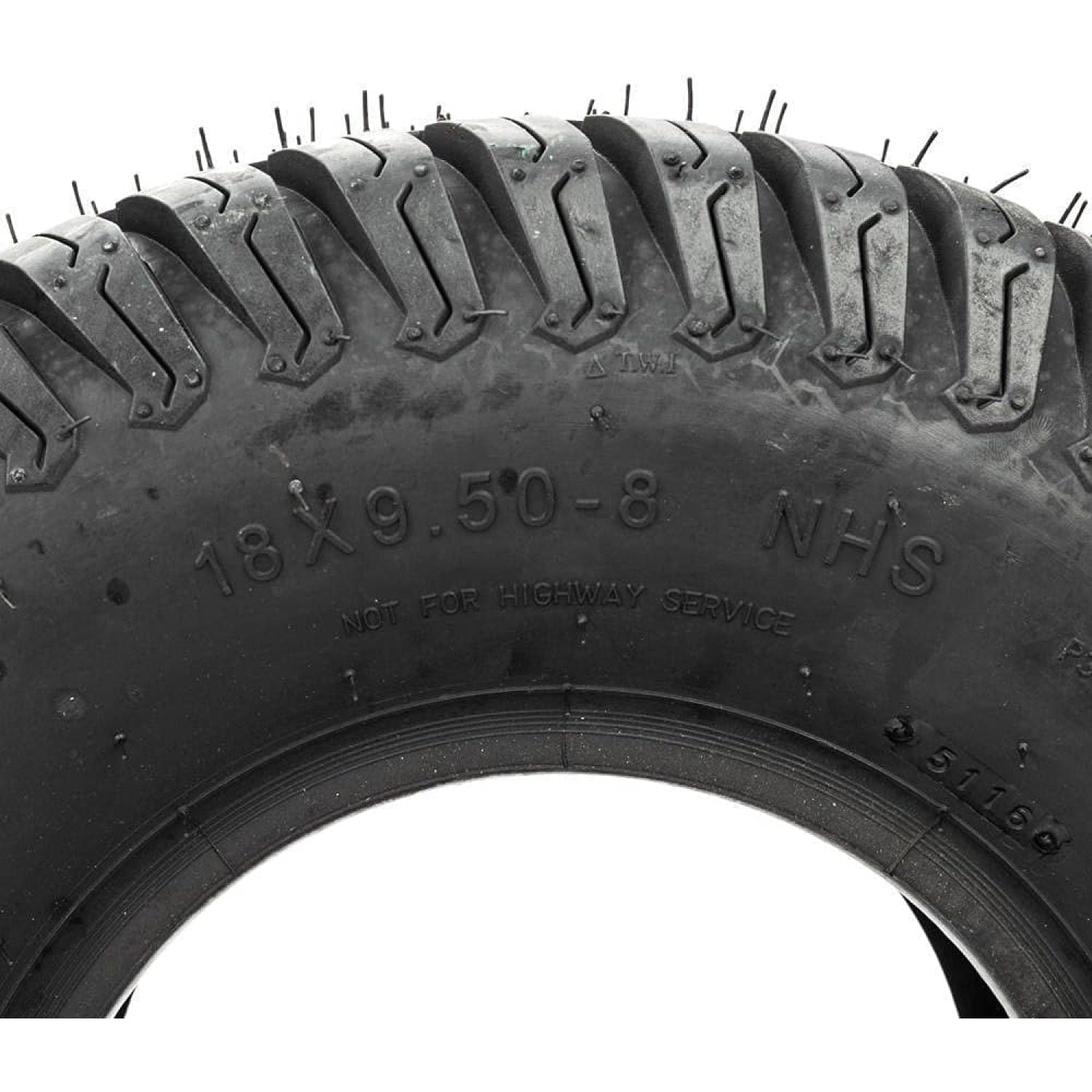 Bilot 18x9.50-8 Lawn Garden Mower Tractor Golf Cart Turf Tires 4 Ply 18-9.50-8 Turf Master Tread, Set of 2 ¡­