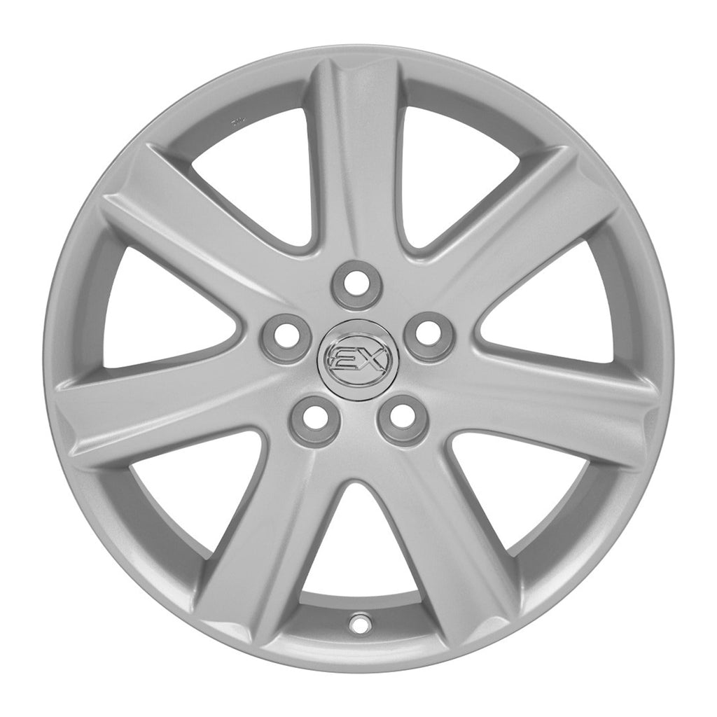 OE Wheels LX12 17x7in Silver Wheel Rim for Lexus ES, GS, RX, & SC Series
