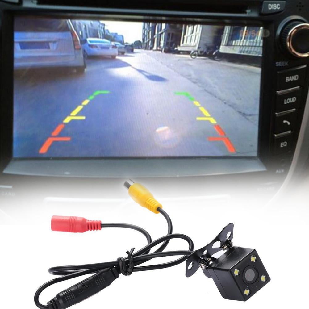 Universal 4 LED Car Rear View Camera Backup Camera Night Vision