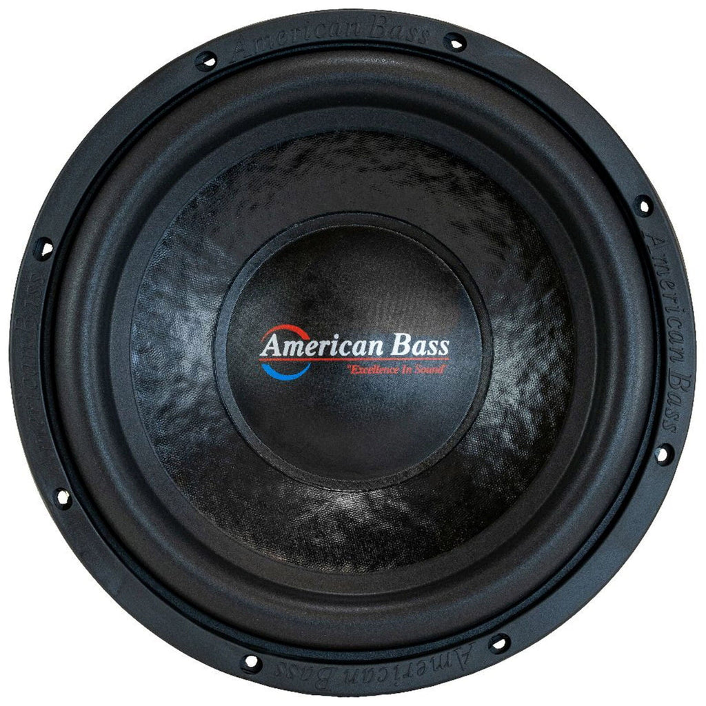 2x American Bass Car Audio 12" Subwoofers 2" Dual Voice Coil 4 Ohm 1200W XO-1244