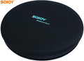 Sojoy Gel Swivel Car Seat Cushion Memory Foam Cooling  Cushion 360 Degree Rotating Chair Cushion For Car Home(15*15*2.5)