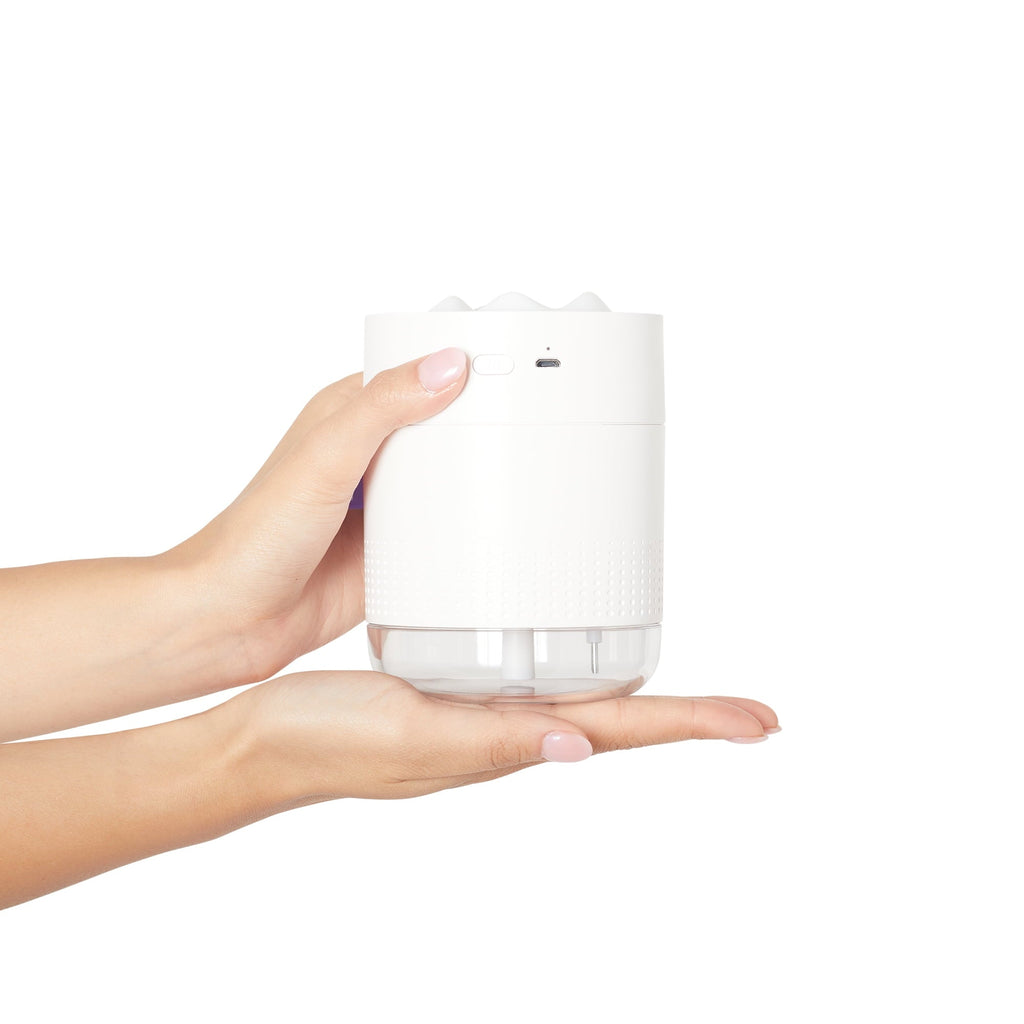 Plum Beauty, Skin Hydrating Portable Beauty Desktop Area Humidifier with Night Light