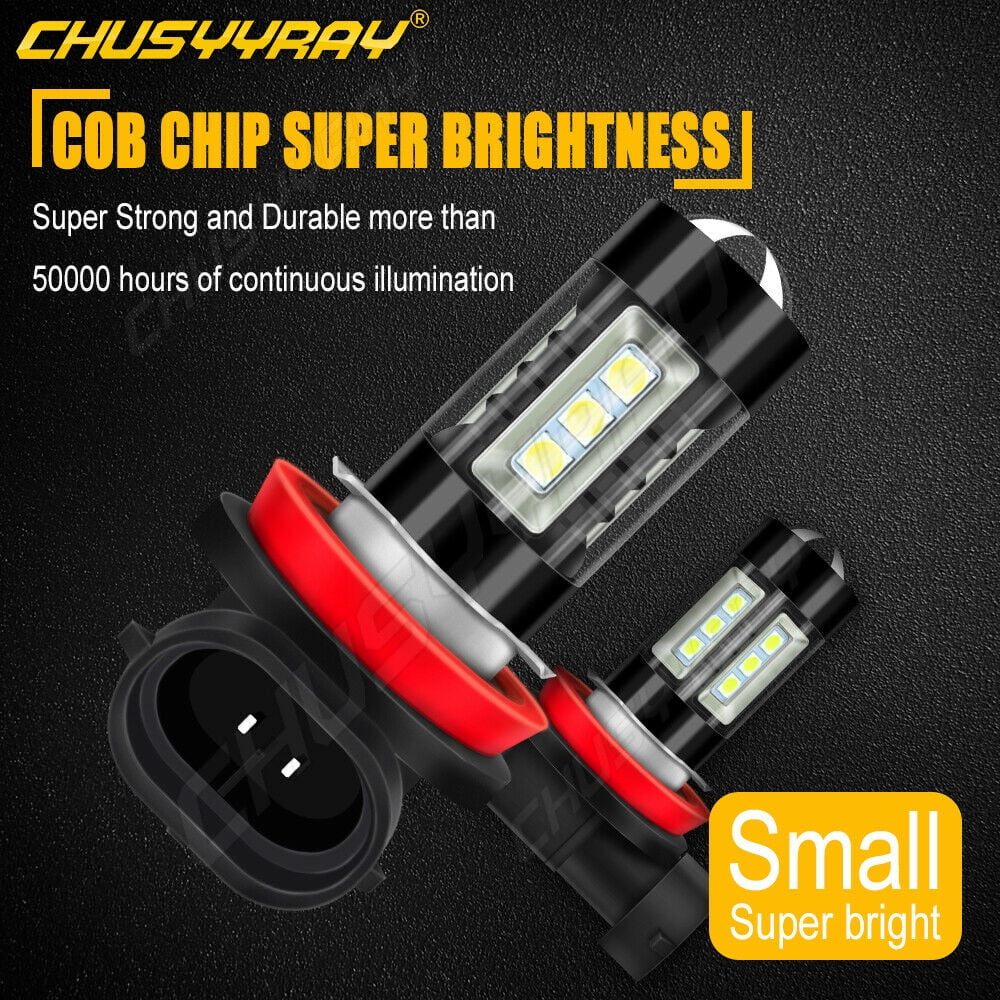 For Nissan Armada 2011-2015 9005 HB3 9006 HB4 LED Headlight Bulbs High Low Beam, 200W 6000LM 6000K Bright White, 6 Pack