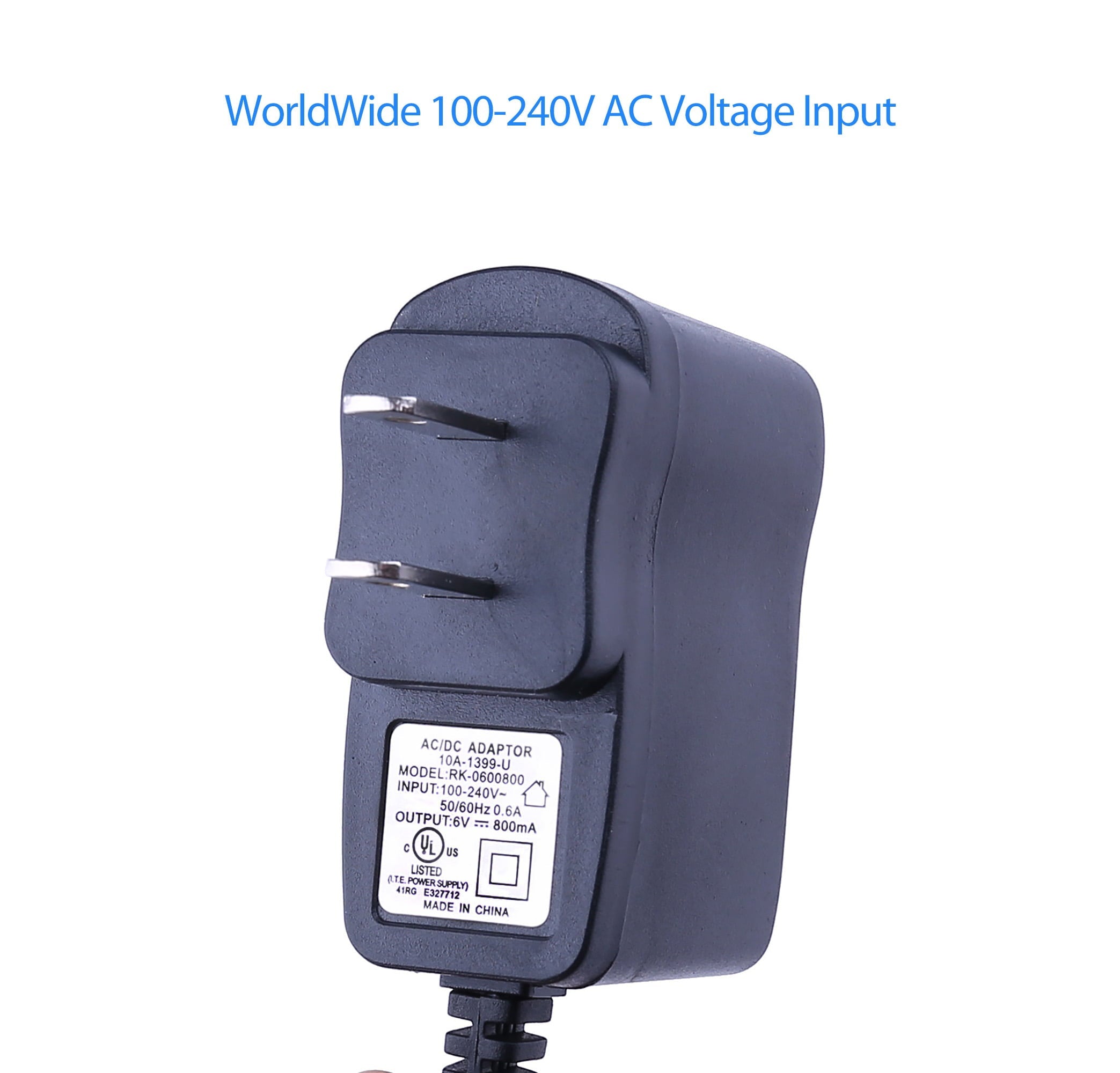 LotFancy Power Adapter for Mr. Heater Big Buddy Heater MH18B MRHMH18B F274800 F276127,  6V