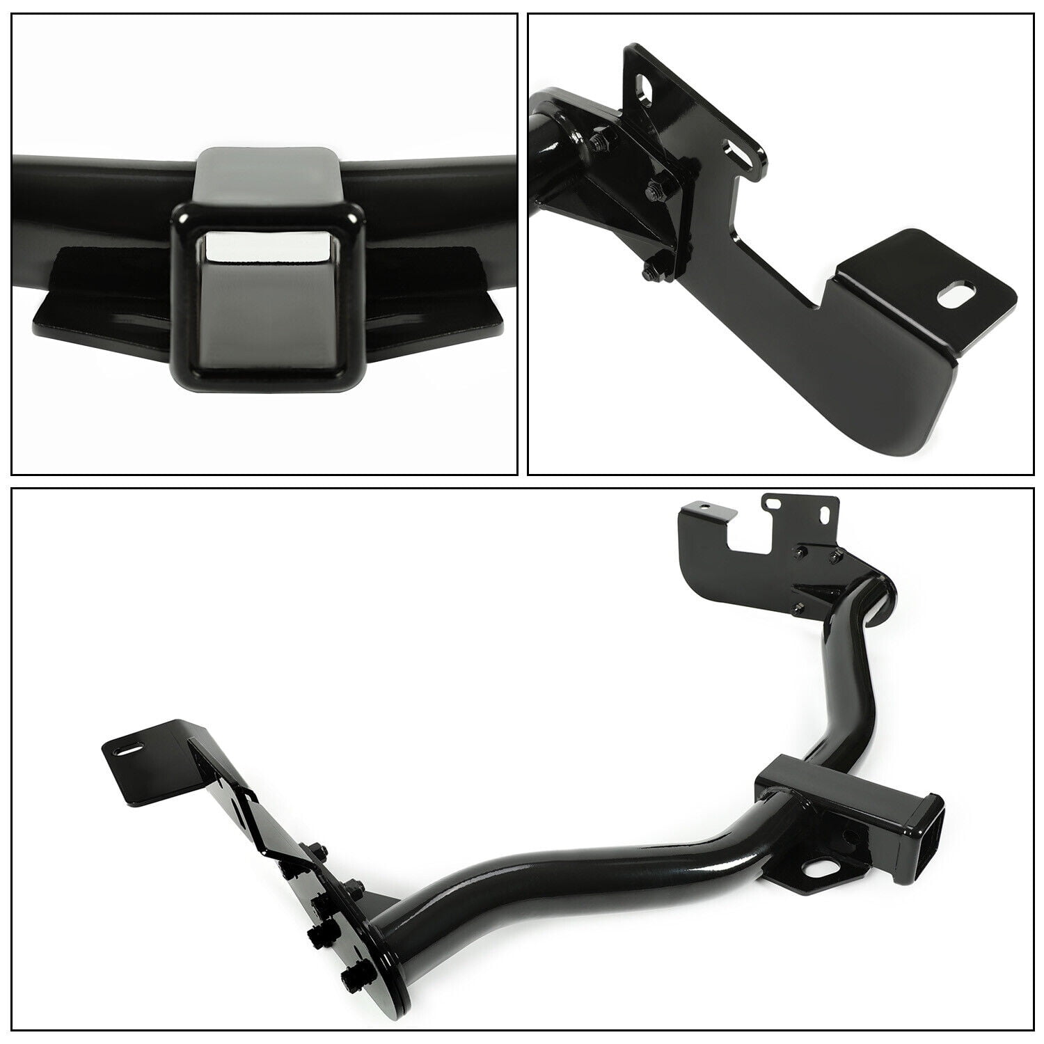 Kojem 13650 Rear Class 3 Trailer Tow Hitch with 2'' Receiver for 2005-2012 Ford Escape 2005-2011 Mazda Tribute Mercury Mariner