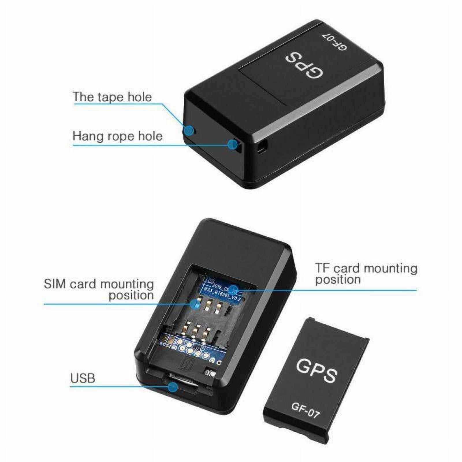 Praeter Magnetic GF07 Mini GPS Real Time Car Elderly Children Anti-lost Locator Tracker GPS Strong Magnetic Positioner