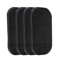 4Pack Magic Car Grip Pad Non Slip Sticky Car Dashboard Adhesive Cell Phone Mount Anti Slide Holder Mat For Miscellaneous Equipment