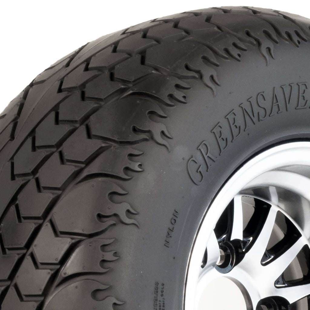 Greenball Greensaver 215/35R12 Plus GT Performance Radial 4-Ply Rated Golf Cart Tire; 1 Tire, No Wheel