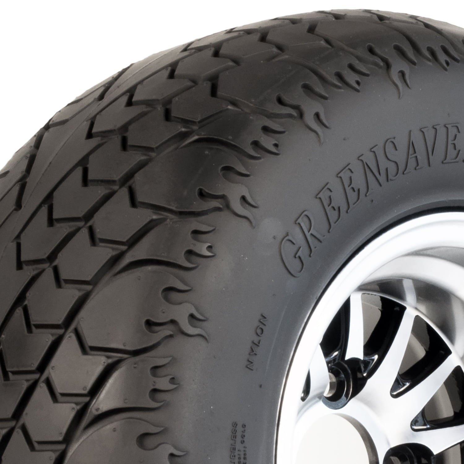 Greenball Greensaver 215/35R12 Plus GT Performance Radial 4-Ply Rated Golf Cart Tire; 1 Tire, No Wheel