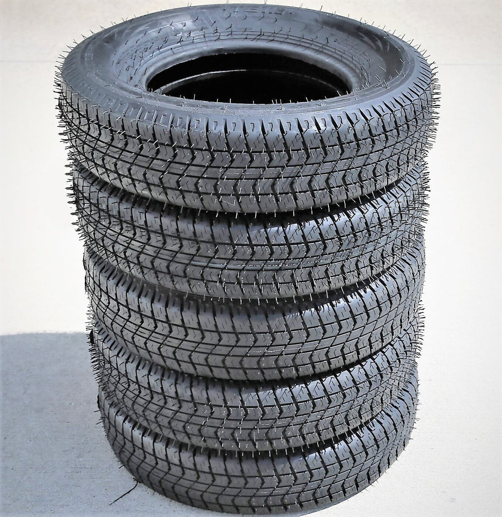 Set of 4 (FOUR) Transeagle TE118 ST 225/75D15 Load D 8 Ply Trailer Tires