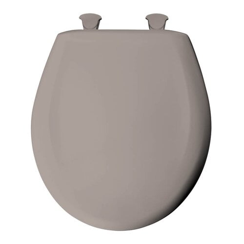 Bemis 200SLOWT Lift-Off Plastic Round Slow-Close Toilet Seat, Available in Vario Colors
