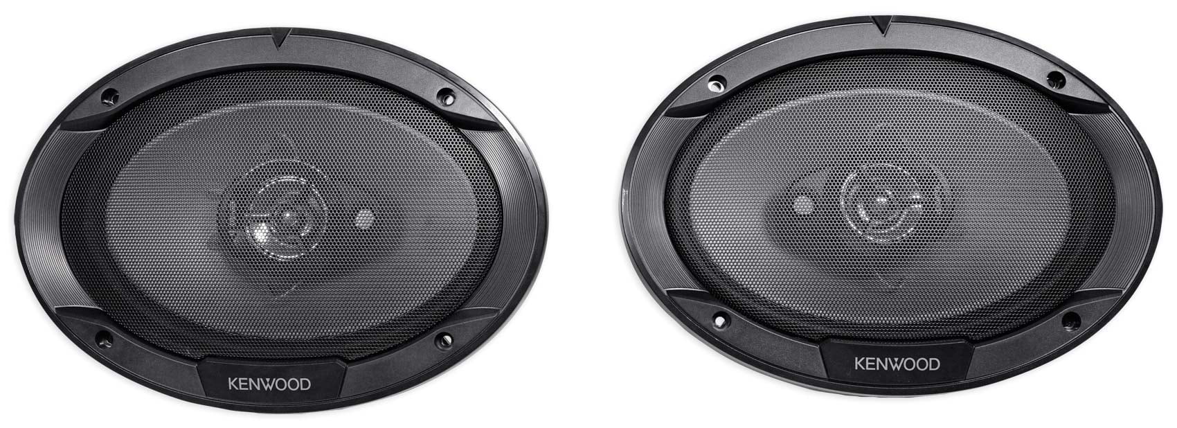 (2) Kenwood KFC-6966S 6x9" 800 Watt+(2) 6.5" 600 Watt Car Audio Coaxial Speakers