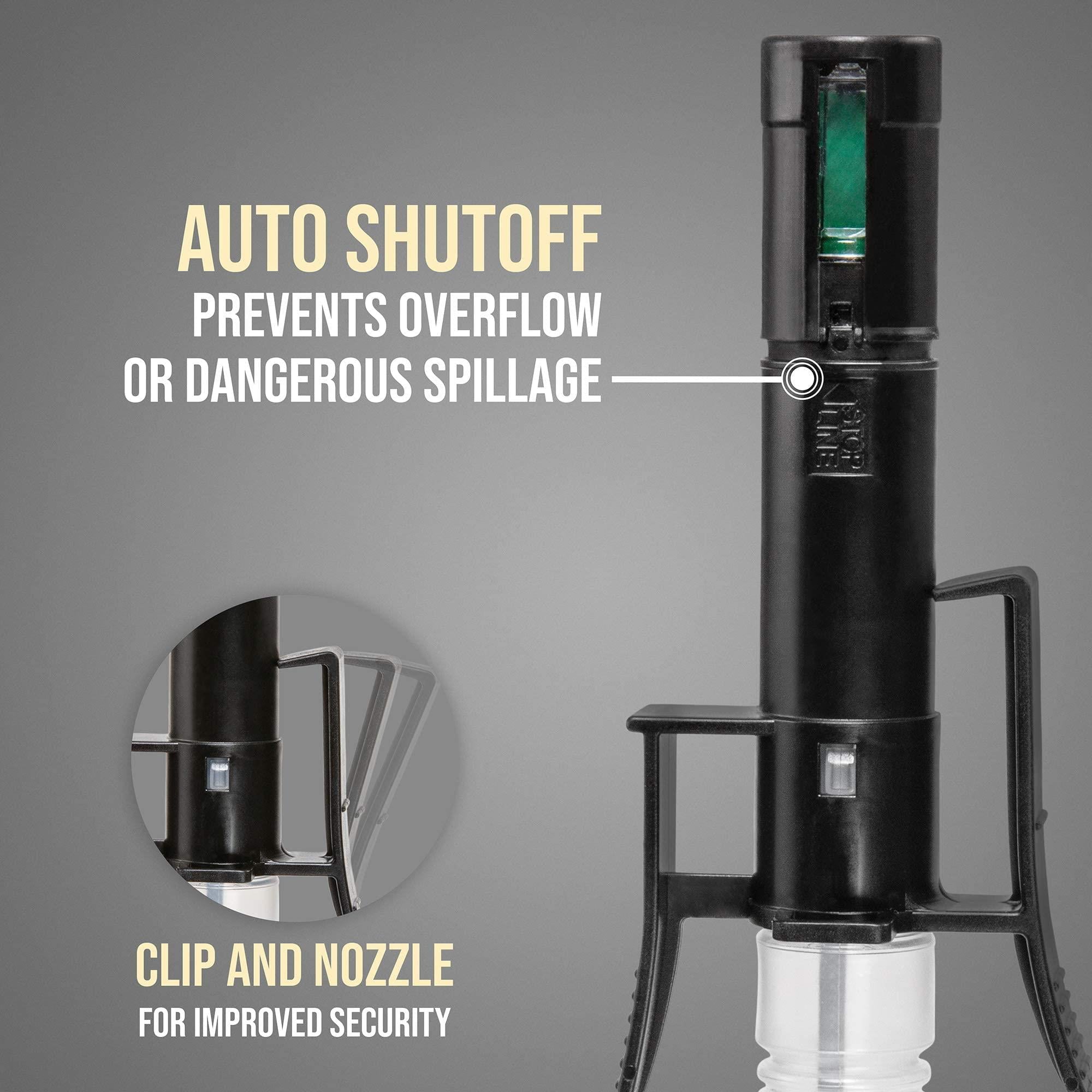 Deway Automatic Battery Powered Fuel Transfer Pump with Auto-Stop