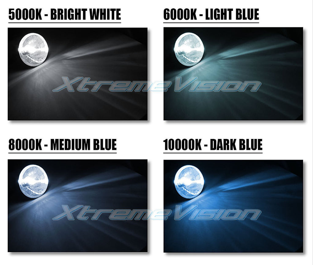 XtremeVision AC 55W H11 HID Xenon Kit - 4300K 5000K 6000K 8000K 10000K