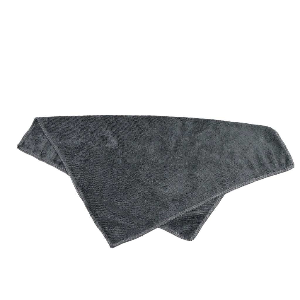 5pcs Gray 300gsm Microfiber Cleaning Cloth Absorbent Car Washing Drying Towel 40 x 40cm