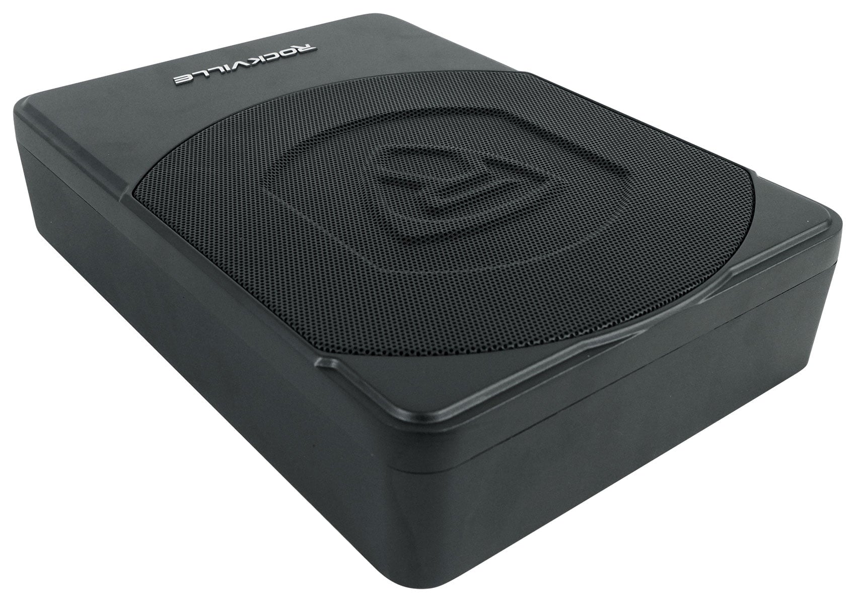 Rockville SS10P 10" 800w Slim Under-Seat Powered Car/Truck Subwoofer Sub+Amp Kit