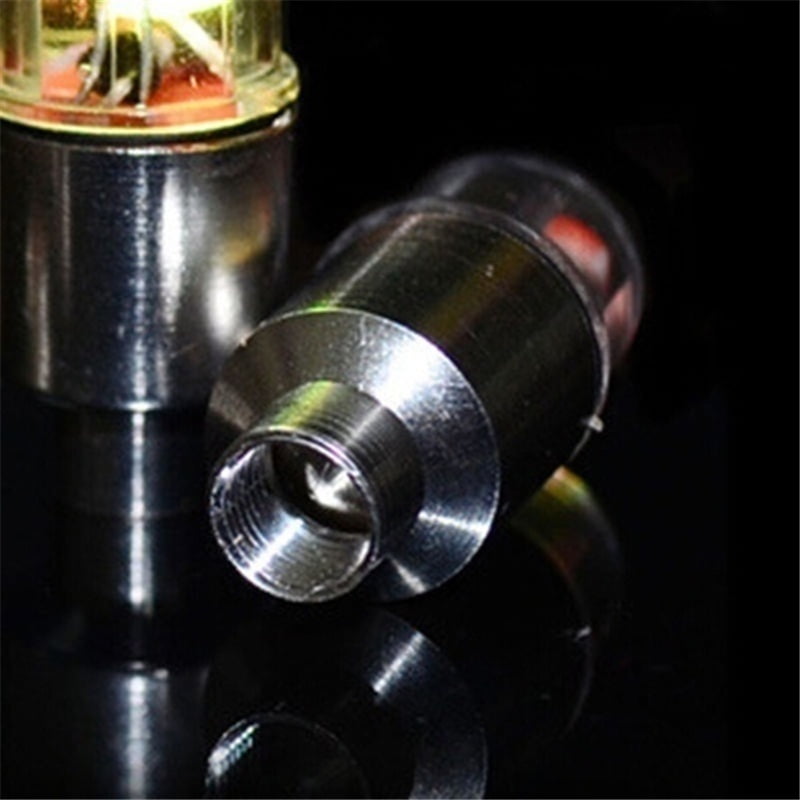 2/4 Pcs LED Car Bike Wheel Tire Tyre Valve Dust Cap Spoke Flash Lights Car Valve Stems & Caps Accessories