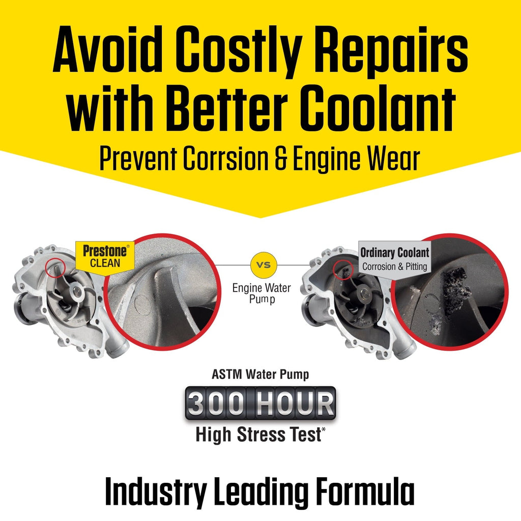 Prestone All Vehicles - 10yr/300k Mi- Antifreeze+Coolant (1 Gal - Concentrate)