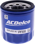 ACDelco #PF66 Gold DuraGuard Oil Filter Fits select: 2019-2023 CHEVROLET SILVERADO, 2019-2023 GMC SIERRA