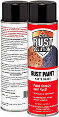 AGS Rust Solutions Matte Black Rust Paint - 14 oz Aerosol