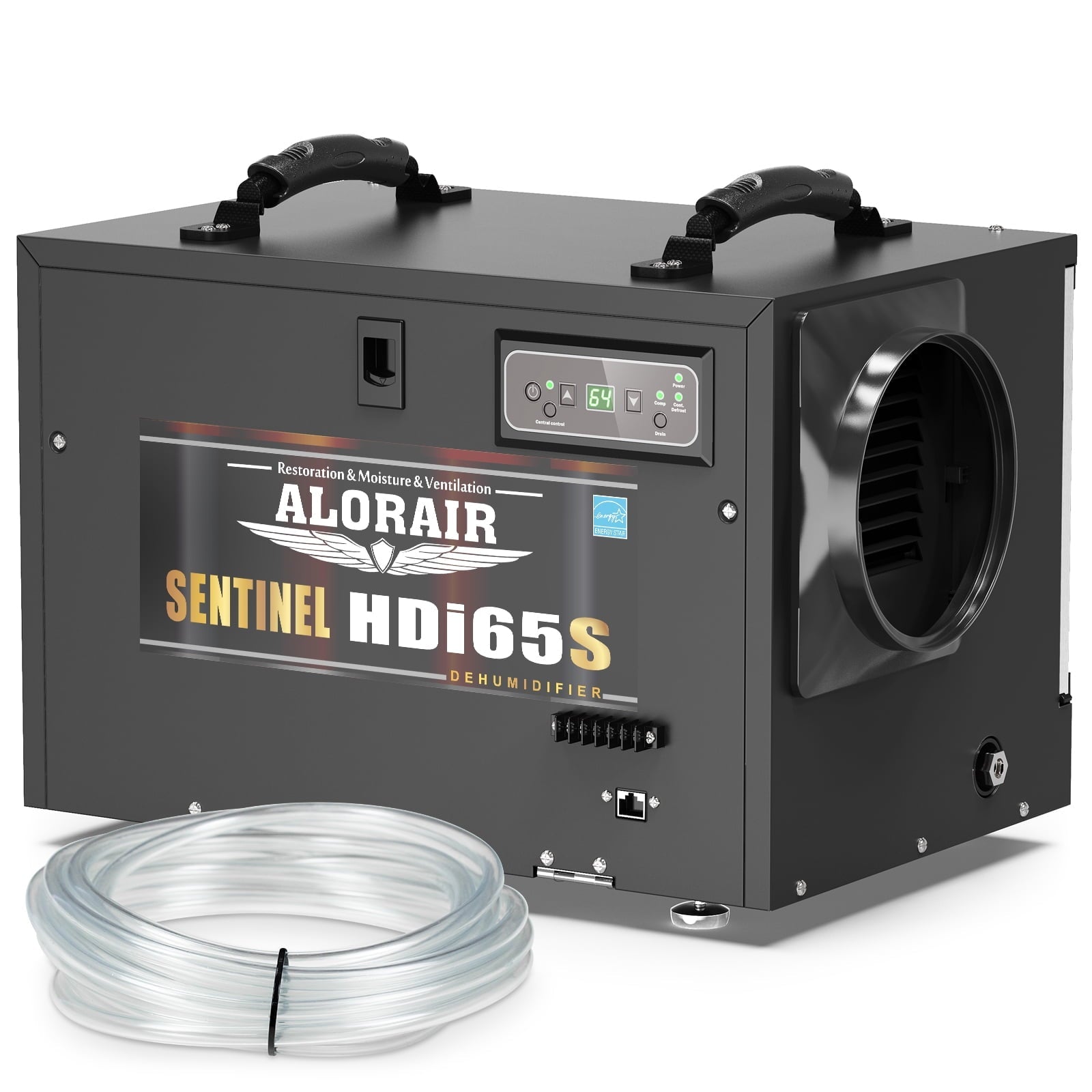 ALORAIR 120 Pints Crawl Space Dehumidifiers for Basement, Commercial Dehumidifier with Internal Automatic Drain Pump