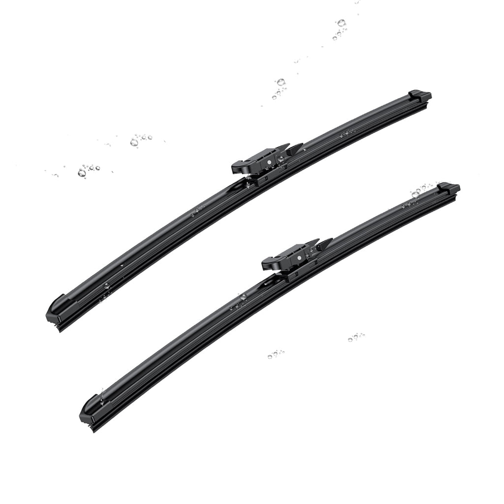 ANRDDO 2 Wipers Factory 23"+26" for 2008-2020 Toyota Sequoia 2007-2020 Toyota Tundra Original Equipment Replacement Front Windshield Wiper Blade