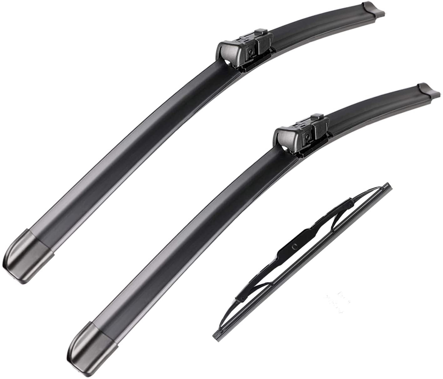 ANRDDO 3 Wipers Factory 24"+17"+13" for GMC Terrain Chevrolet Equinox 2011-2017 Original Equipment Replacement Front and Rear Windshield Wiper Blade -(Set of 3)