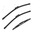 ANRDDO 3 Wipers Factory 26"+16"+12" for 2017-2022 Subaru Impreza 2018-2022 Subaru Crosstrek Original Equipment Replacement Front and Rear Windshield Wiper Blade