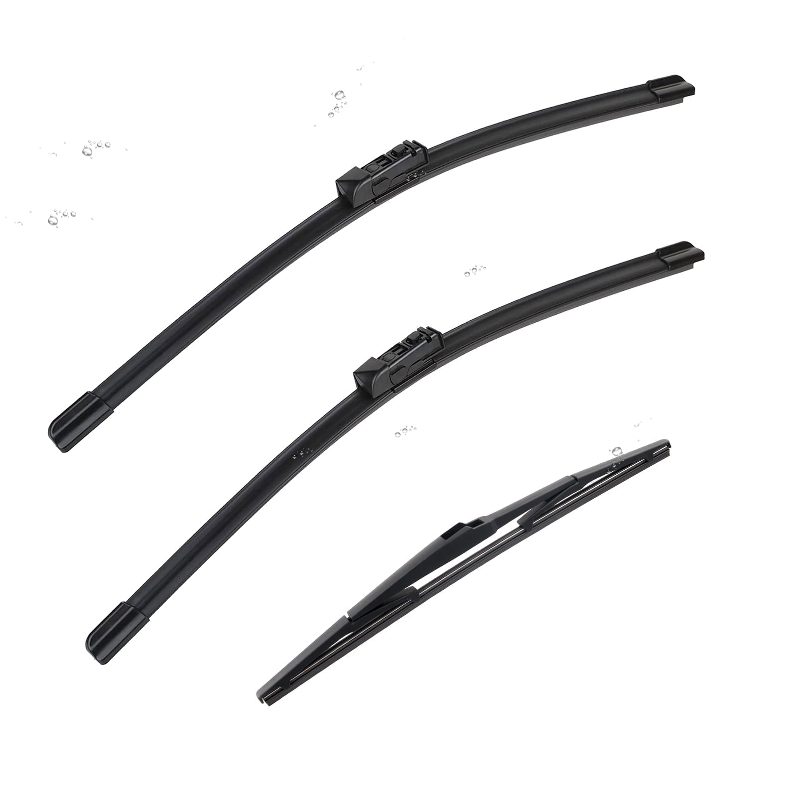 ANRDDO 3 Wipers Factory 26"+16"+14 for 2016-2021 Toyota C-HR Original Equipment Replacement Front and Rear Windshield Wiper Blade